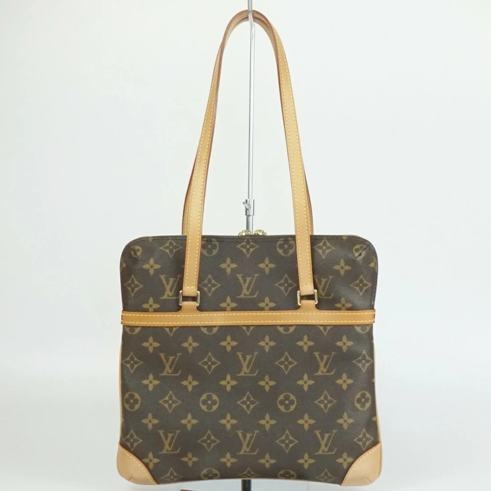 LOUIS VUITTON Coussin Monogram Canvas Brown Tote Bag Shoulder